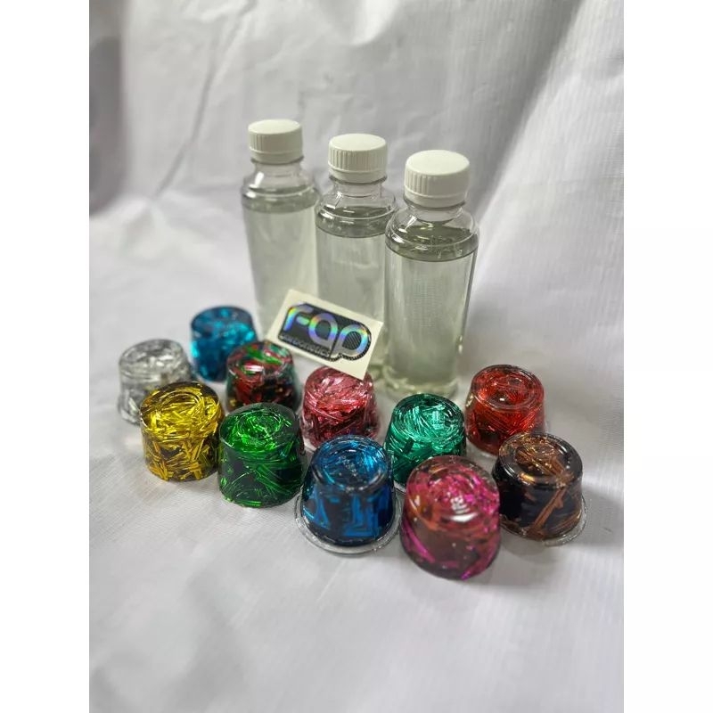 TERMURAH resin polyester bening 250gr carbon fiber/carbon kevlar/carbon forged