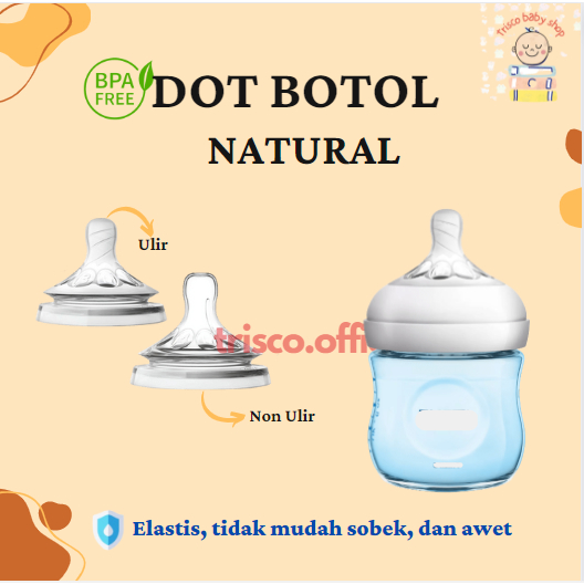 Dot Nipple Botol Natural dan Classic OEM (Cocok Untuk Aven)