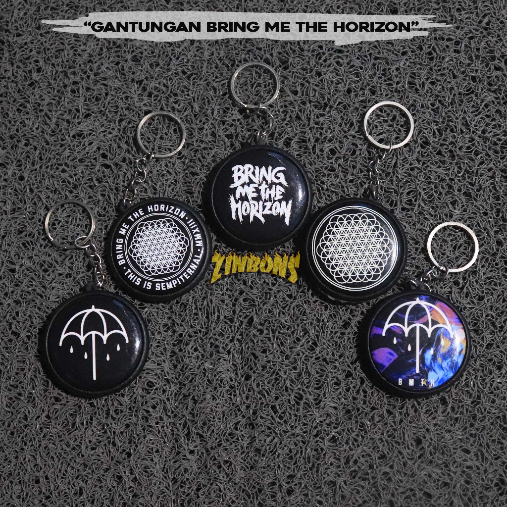 GANTUNGAN KUNCI BRING ME THE HORIZON GANCI BMTH GANTUNGAN KEYCHAIN