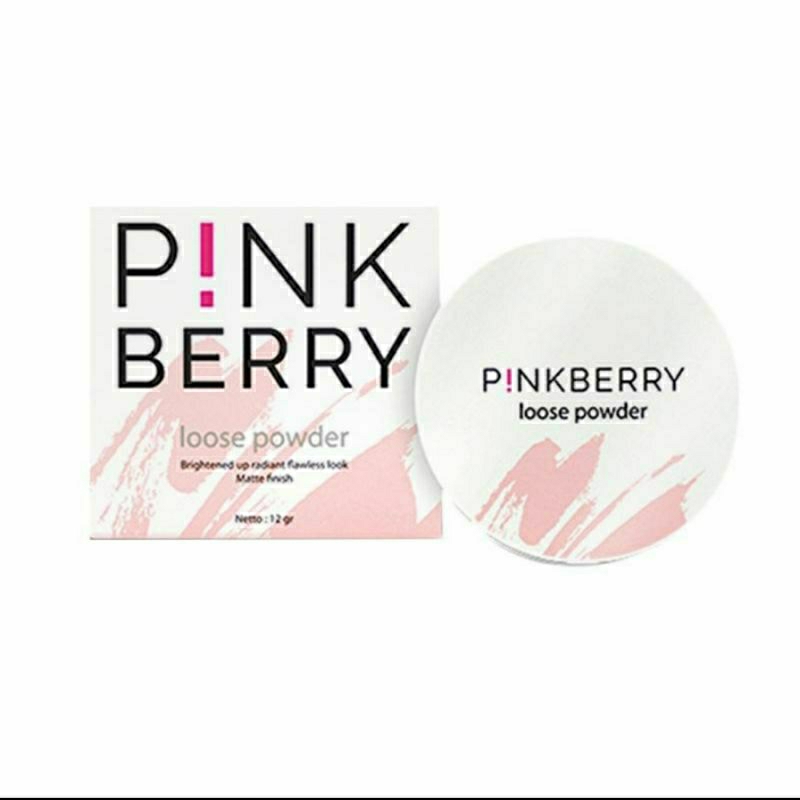 Pink Berry Loose Powder Tabur Natural 12gr