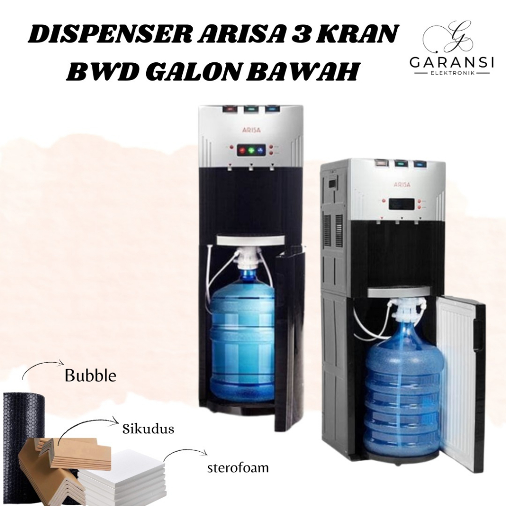 ARISA DISPENSER GALON BAWAH SERI-BWD GALON BAWAH