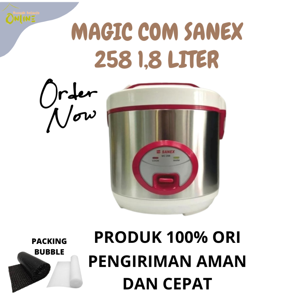 MAGIC COM SANEX 258 1,8 LITER NEW PRODUK!!!