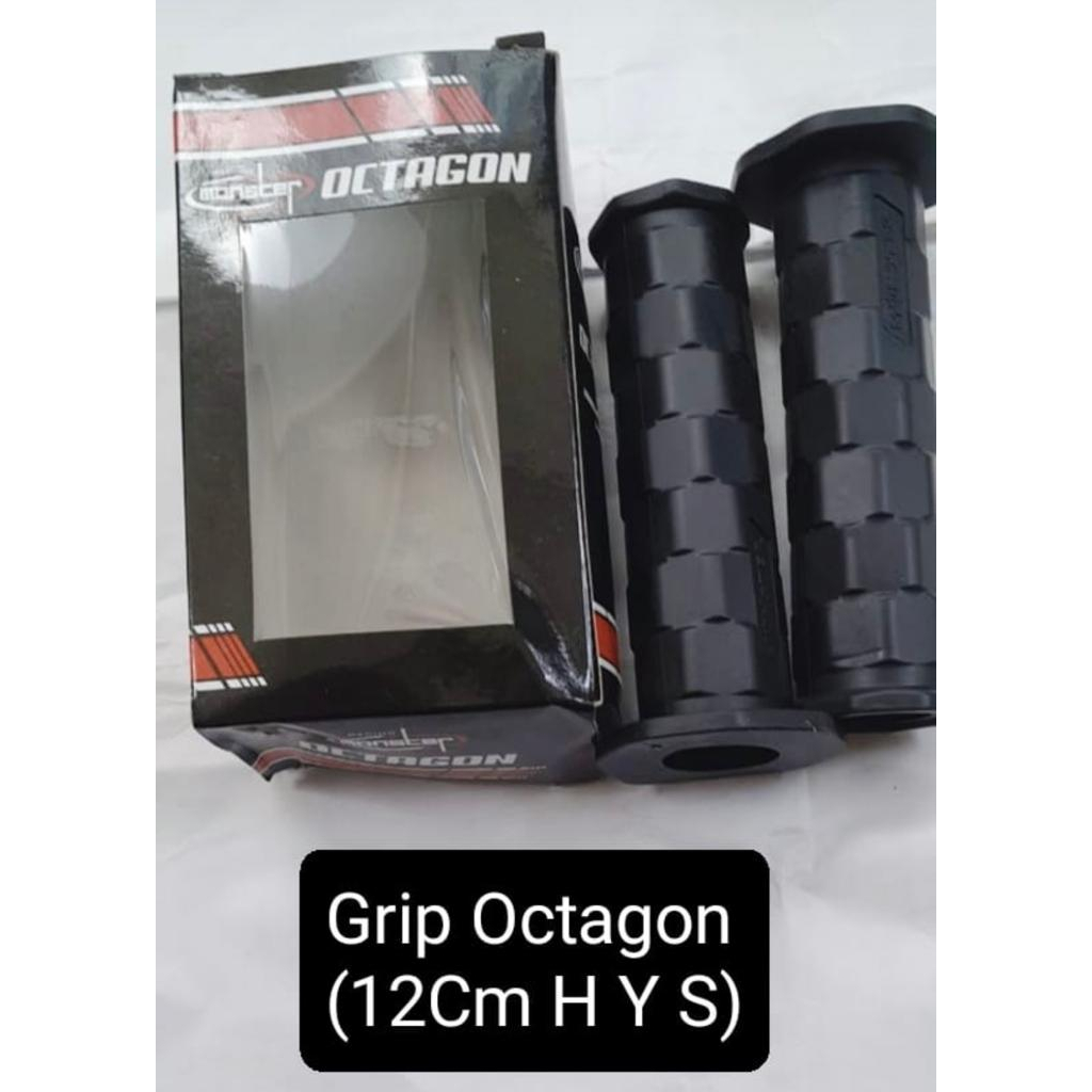 HANDGRIP GRIP MOTOR OCTAGON HANDFAT OKTAGON MOTOR UNIVERSAL VARIO MIO JUPITER MX NMAX DLL