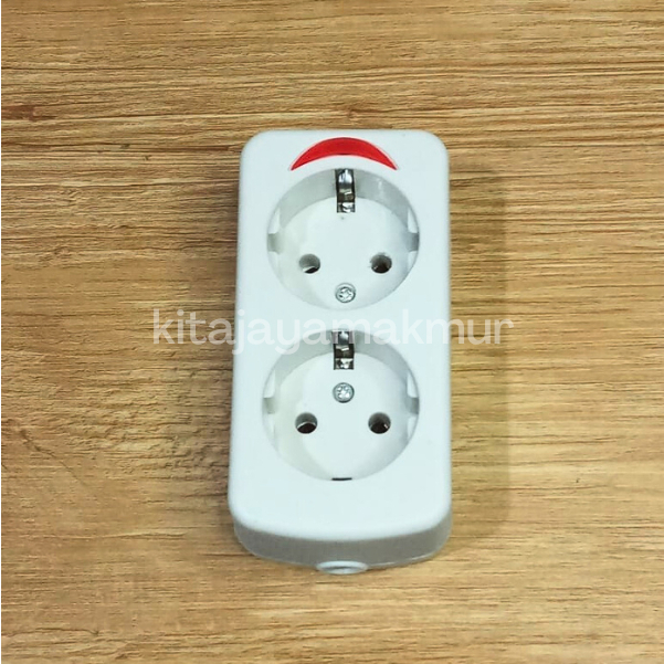 Stop Kontak 2 3 4 5 Lubang Tanpa Kabel Colokan Kabel Dutron