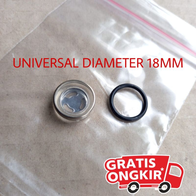 Kaca intip minyak master rem motor universal diameter 18mm rx king f1zr
