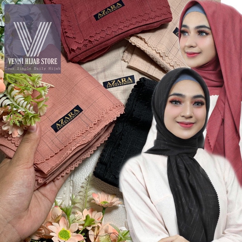 VOAL WAFFLE EXCLUSIVE PLAT GOLD / HIJAB SEGIEMPAT VOAL WAFFLE ORIGINAL UMAMA SCARF