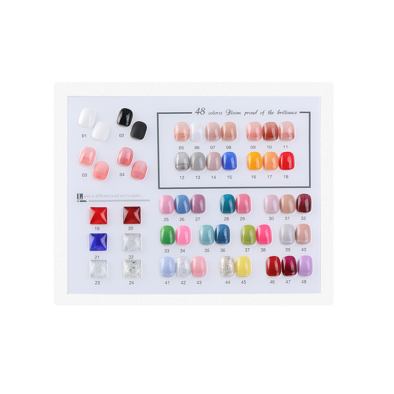 1 SET Pinpai Kutek Gel UV, Nail Polish Set