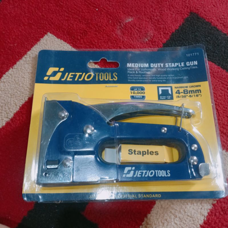 

Staples JETJO TOLS 101771/ Staples gun tracker 4-8 mm LAKONI PRO
