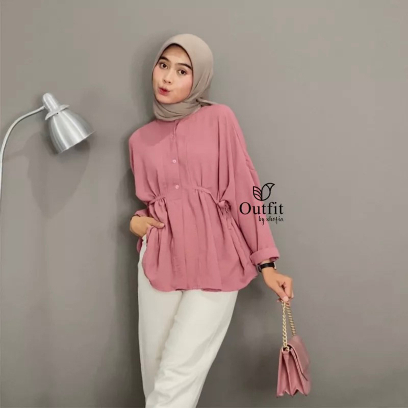 BIANKA BLOUSE CRINKLE - Cirebon Cloth