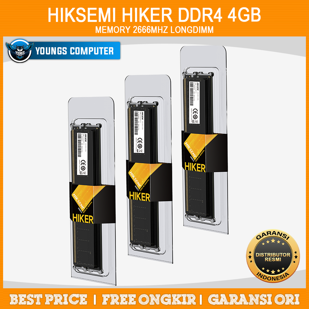 RAM HIKSEMI HIKER DDR4 4GB 2666Mhz Longdimm
