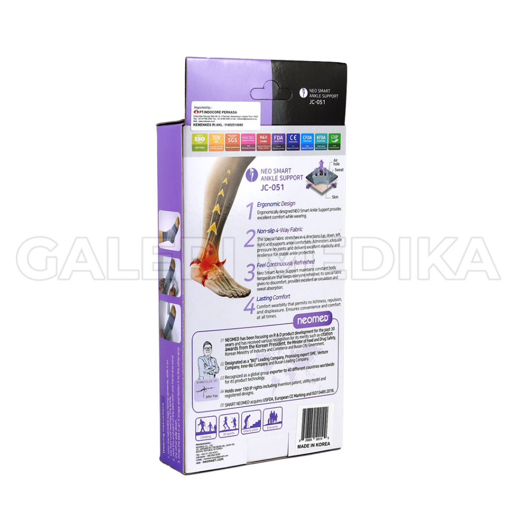 Neomed Neo Ankle Smart JC-051 - Alat Pelindung Pergelangan Kaki