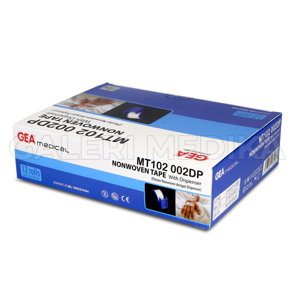 Micropore 1 inch GEA Non Woven Tape MT102 002DP (Satuan)