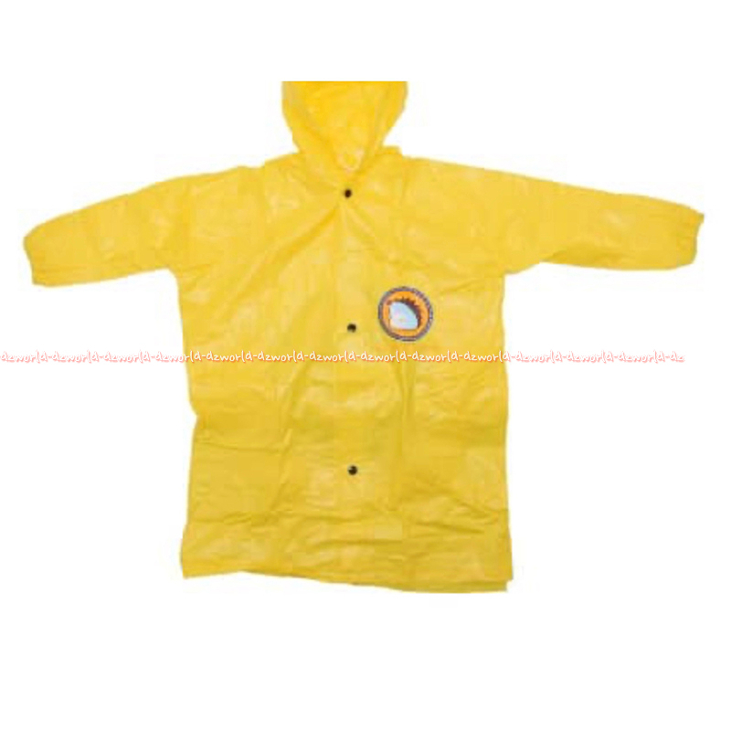 Soleil Jas Hujan Stelan Celana Anak Biru KIds Rain Coat Suit Warna Biru Kuniing Bahan Tebal Jas Hujan Anak Blue Yellow Sol Leil