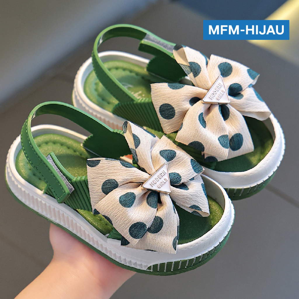 LAPAGO - Sandal Slip on Anak Perempuan Casual Import Size 2 - 7 Tahun Type MFM