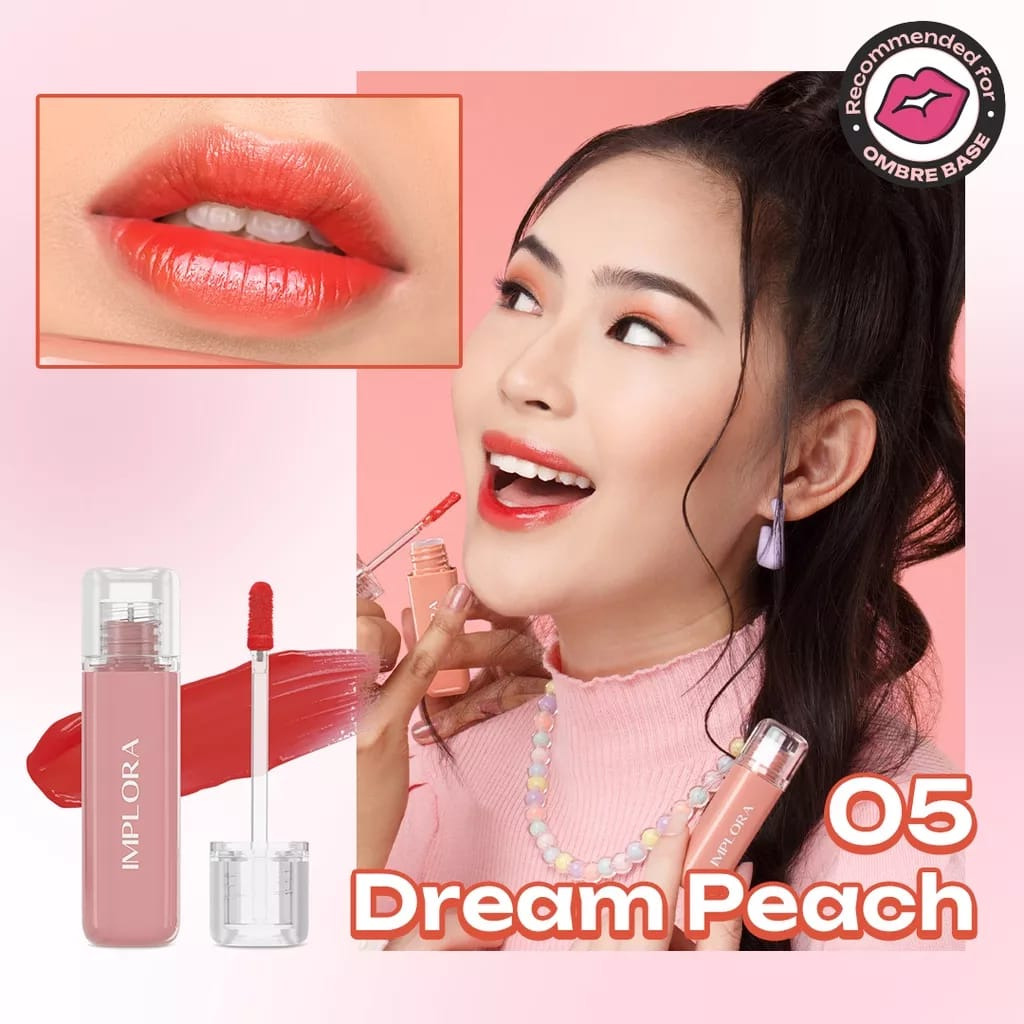 LIPTINT LIP TINT JELLY IMPLORA LIPTIN GLOSSY PEMERAH BIBIR PIPI | CHEEK &amp; LIPTINT MAKEUP COSMETIC KOSMETIK