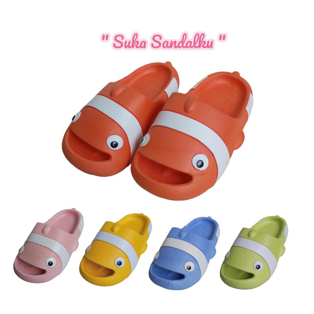 Sandal Selop Dewasa Nemo Lucu Kekinian
