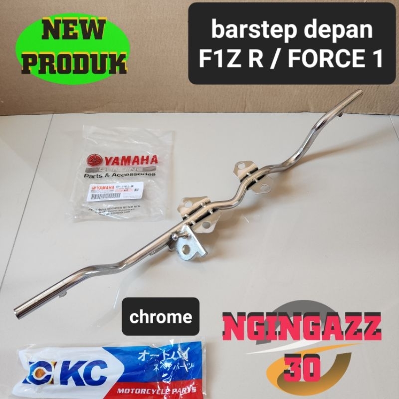 besi barstep step footstep depan fiz r fizr force1 pnp alfa chrom bahan tebal lengkap