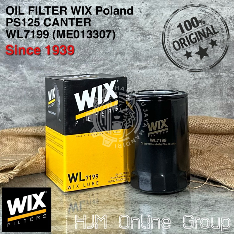 OIL FILTER OLI PS135 PS125 TURBO CANTER WIX Poland WL7199