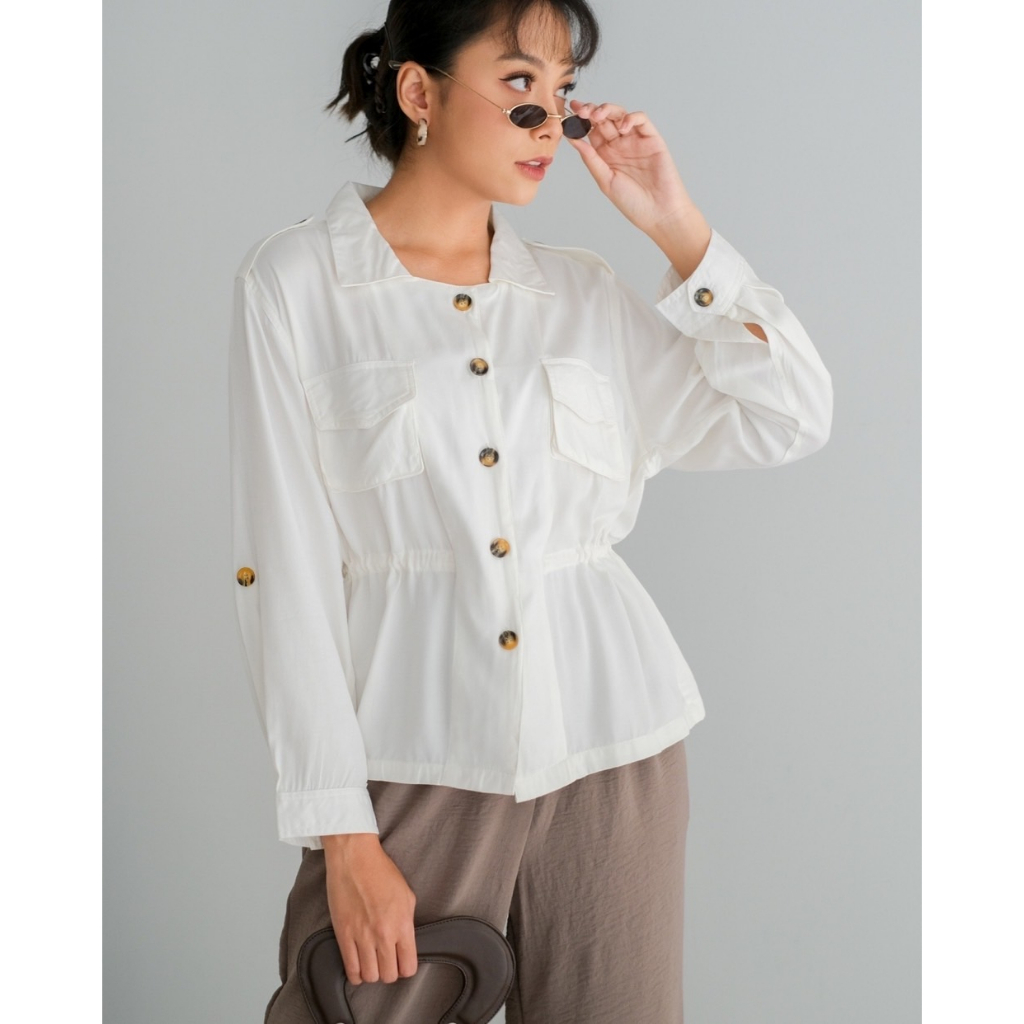 Myrubylicious RIADNY SHIRT KODE F099B | KEMEJA | KEMEJA WANITA | KEMEJA POLOS