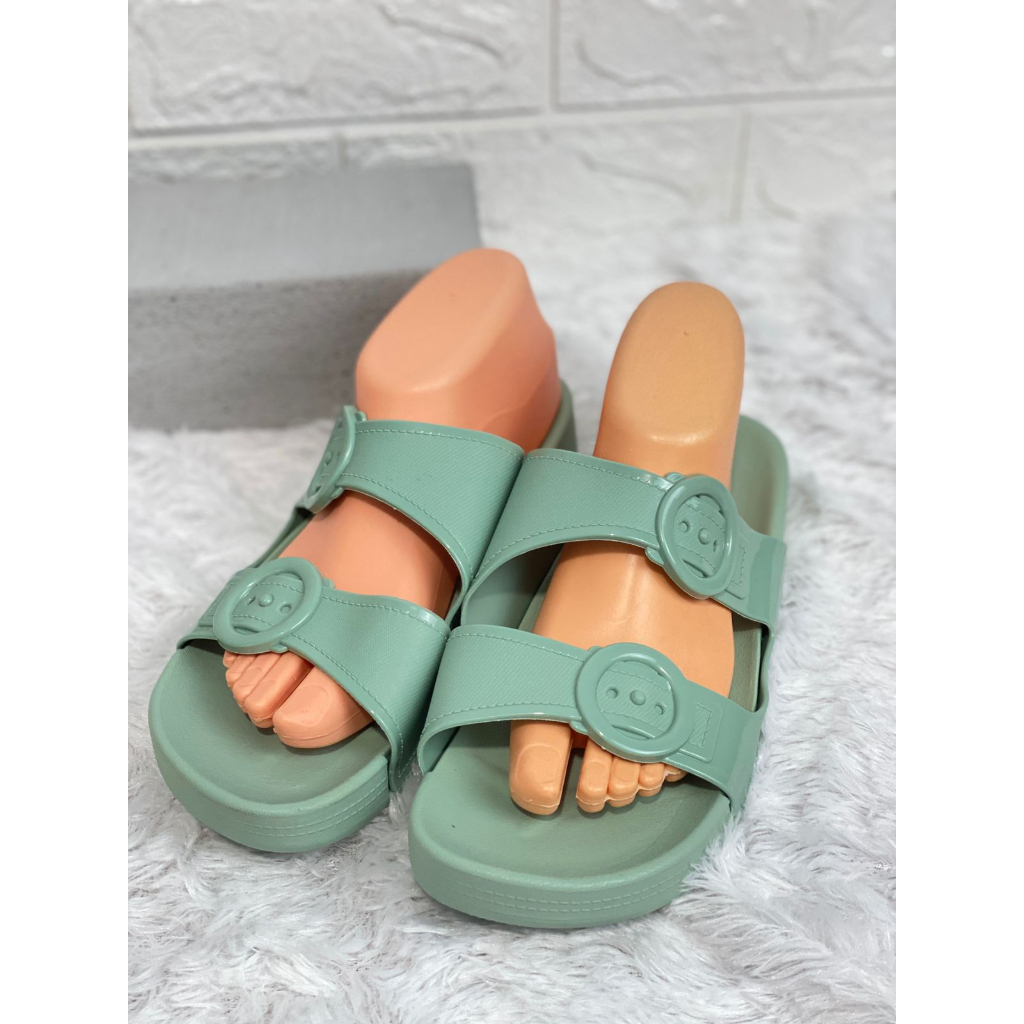 2027-T IMPORT Sandal Wanita Selop / Sandal Selop Wanita / Sandal Karet Merek Tawana Size 36-41