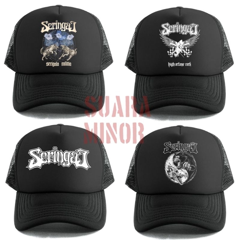 Topi Trucker / Topi Original Distro/ Topi seringai / Topi band