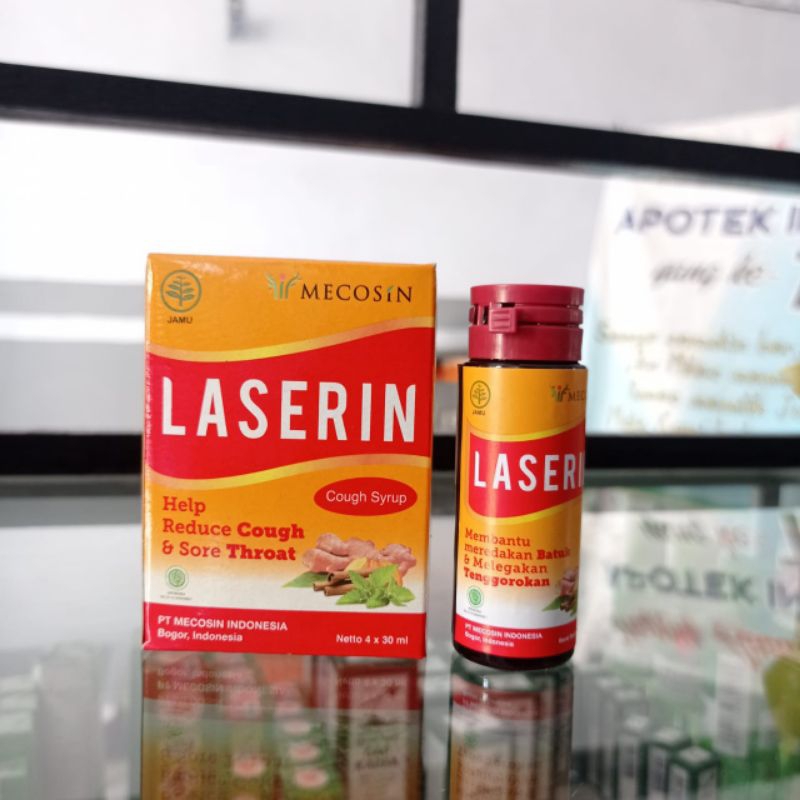 

LASERIN SIRUP 30 ML II SIRUP HERBAL UNTUK BATUK