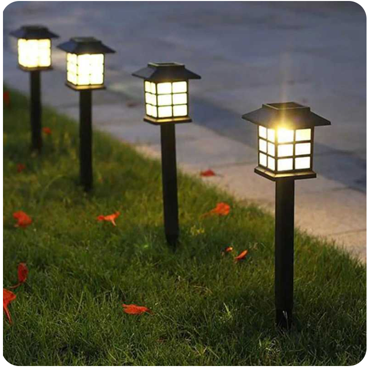 【GOGOMART】Japan Lampu Taman LED Energi Solar Model Japan