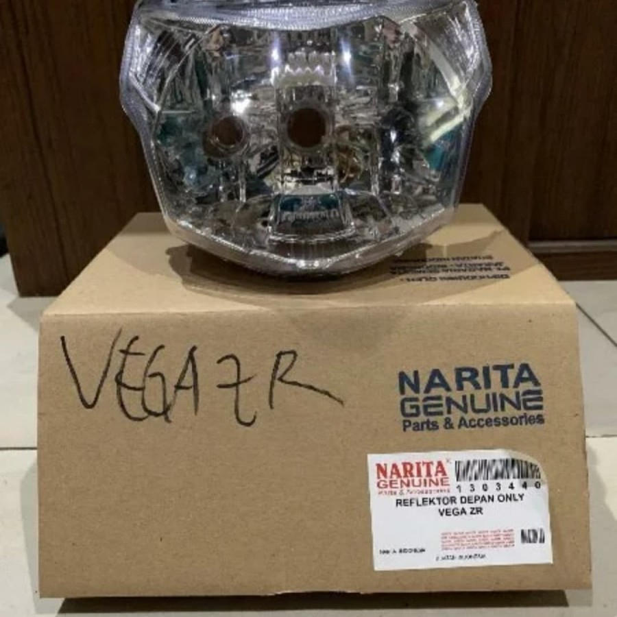 reflektor lampu depan Yamaha Vega ZR NARITA