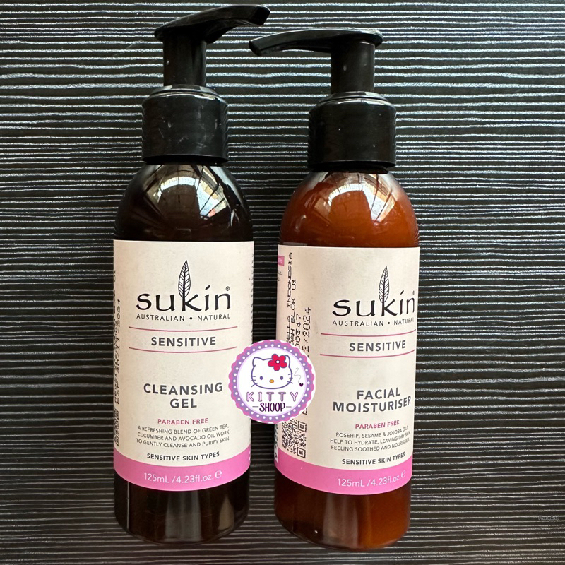 SUKIN Sensitive Facial Moisturizer Cleansing Gel