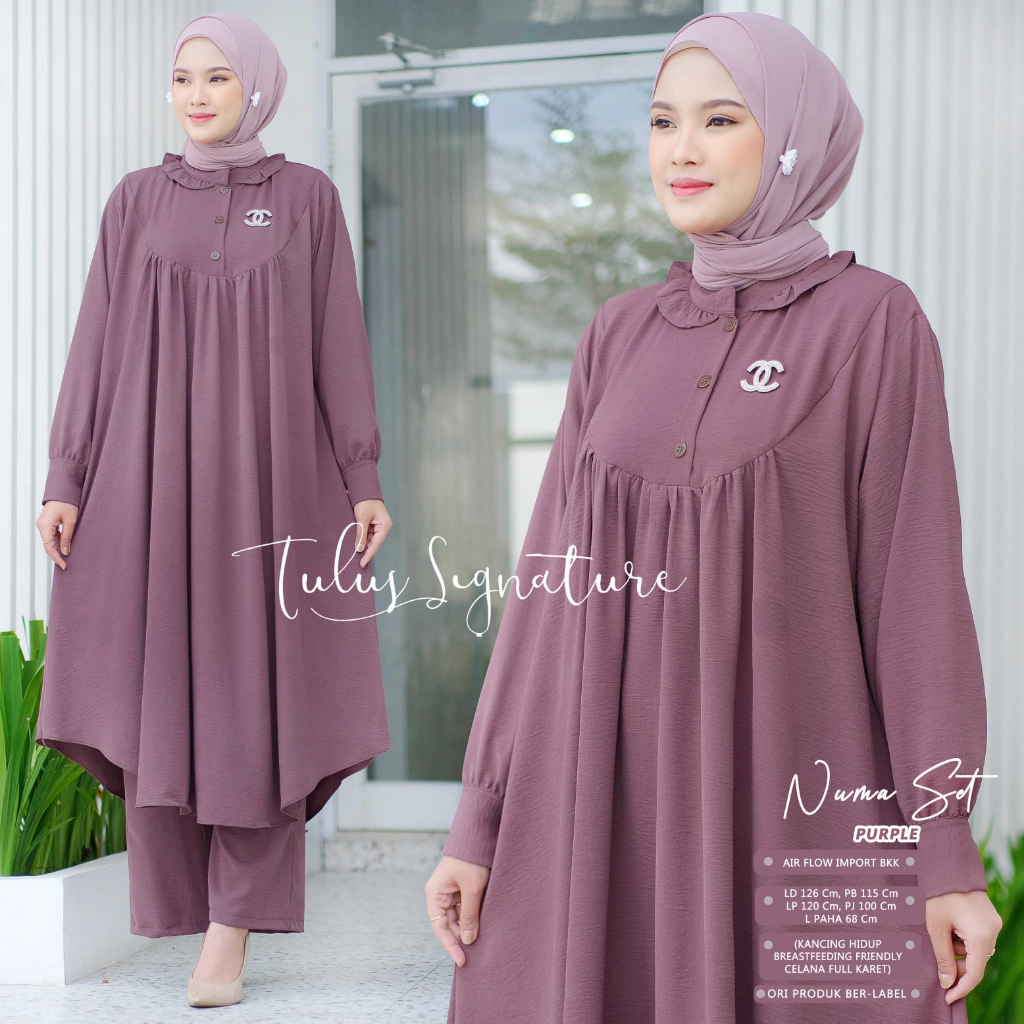 EMRIZ SET setelan one set original produk by tulus signature