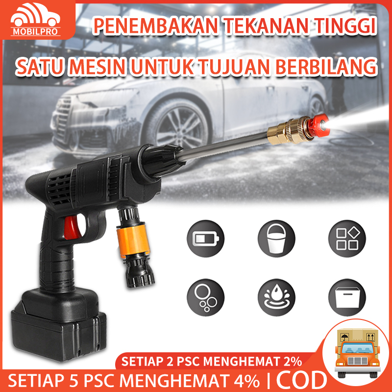 Jet Cleaner Tekanan Tinggi Alat Cuci Motor Mobil AC Steam Mesin Cuci Steam Mobil dan Motor Mini Portable Termurahm