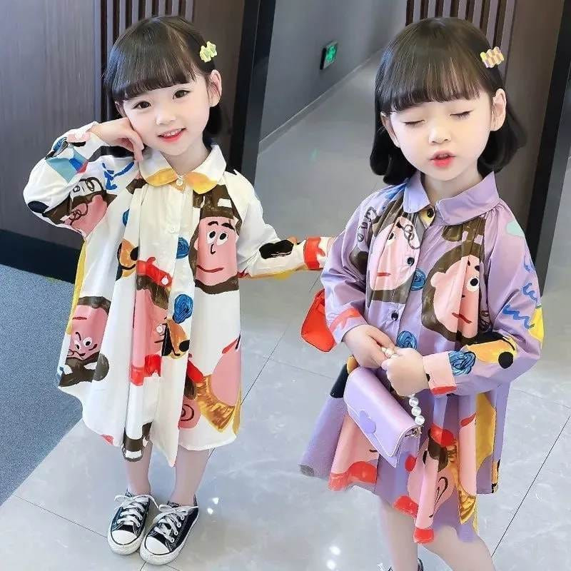 Dress Anak Perempuan Lucu Art