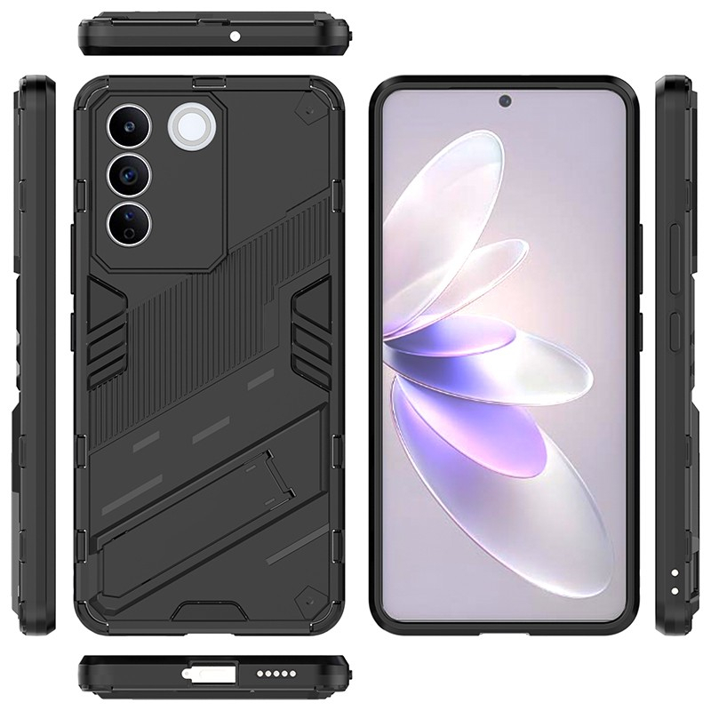 VIVO V27 5G / VIVO V27E 5G SOFT CASE STANDING BIBERCAS PREMIUM STAND COVER