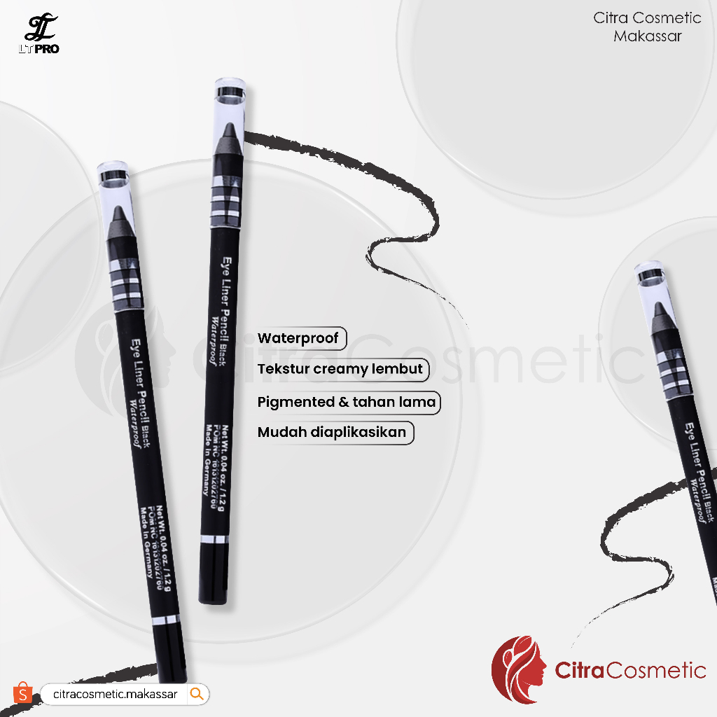 LT-PRO Eyeliner Pencil Waterproof Black