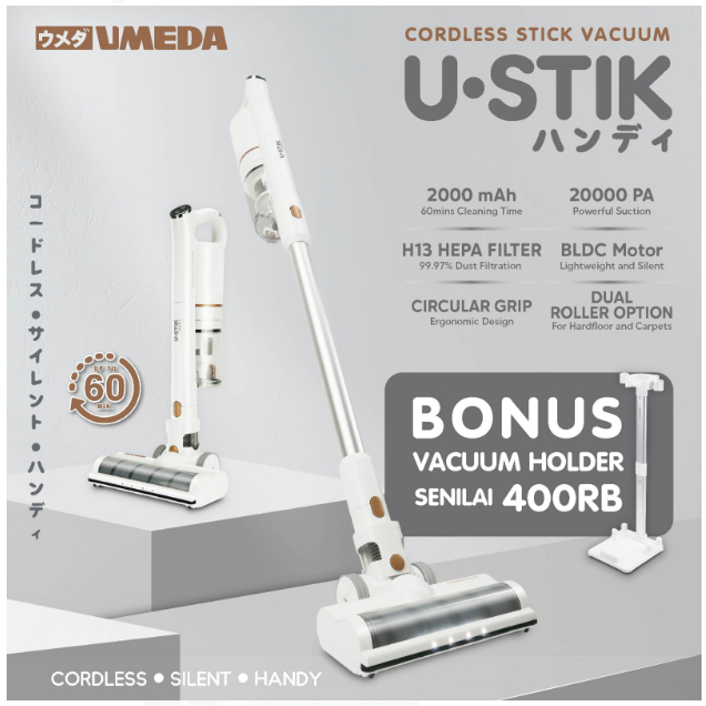 Umeda Vacuum Cleaner U Stik Cordless