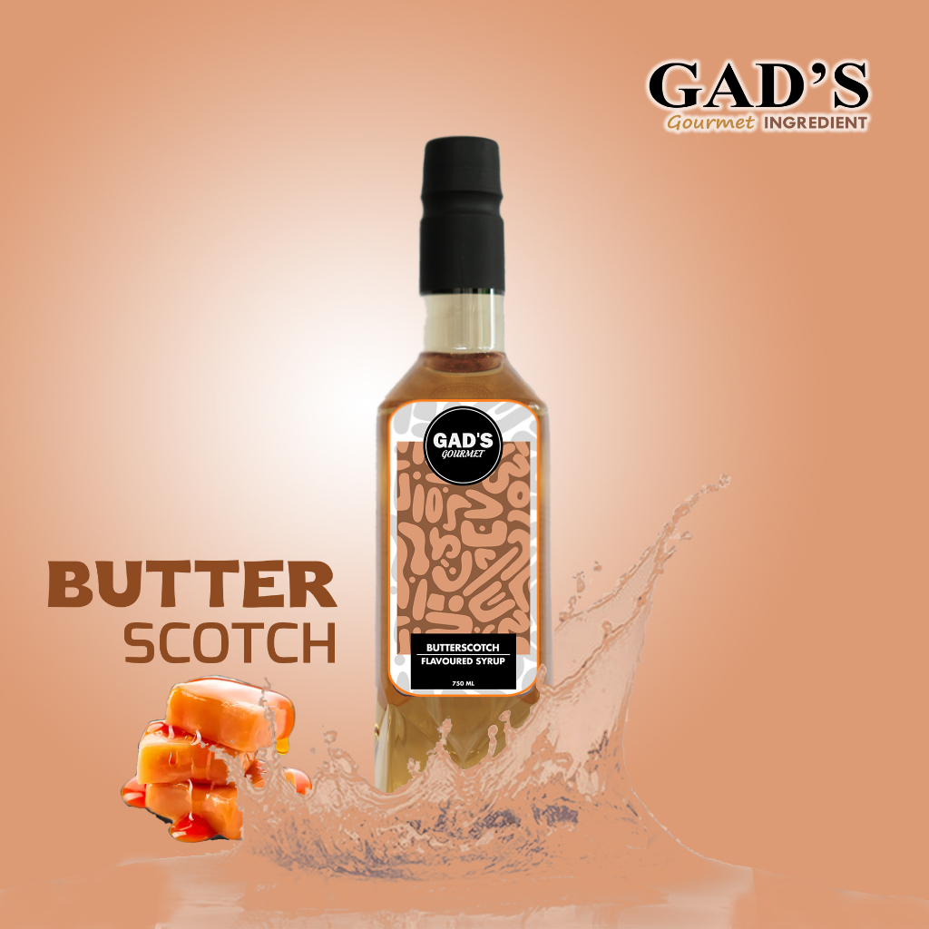 

Syrup Butterscotch Gad's Gourmet 750ml