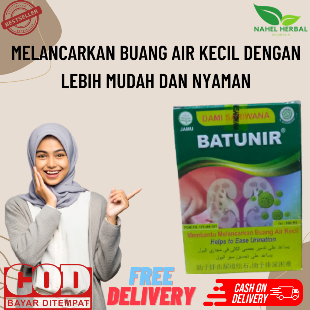 Obat Sehat Susah buang air kecil Untuk Pria Wanita - Jamu Herbal Infeksi Saluran Kemih Ampuh Kapsul 