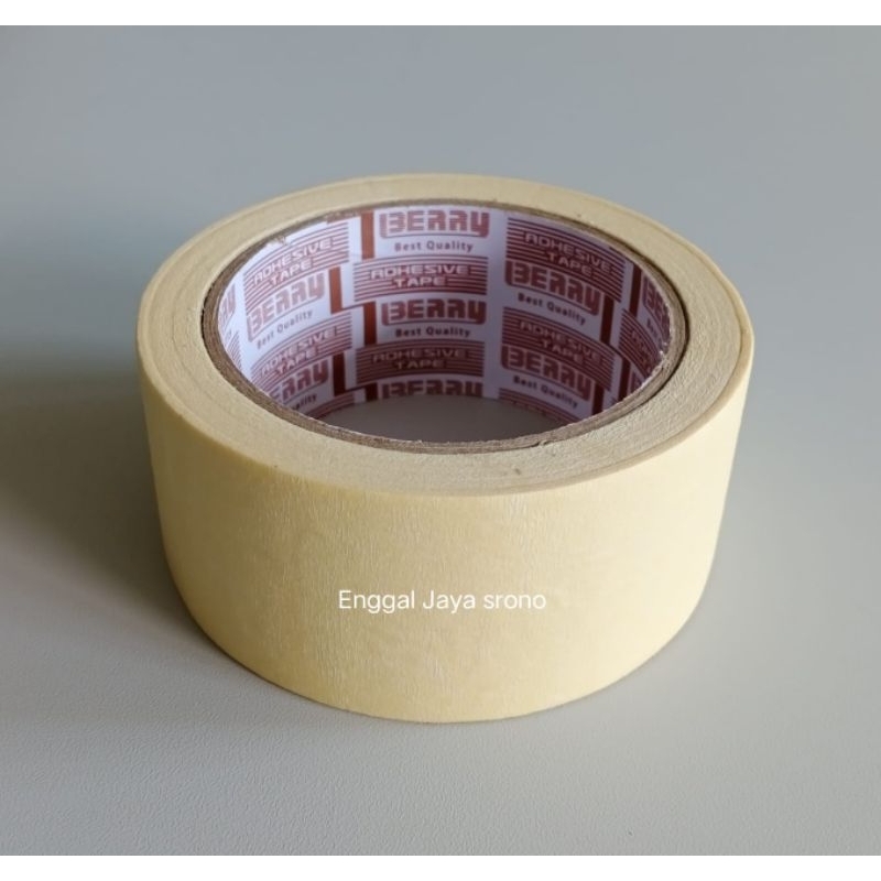 

Berry masking tape lakban isolasi selotip kertas 4.5cm