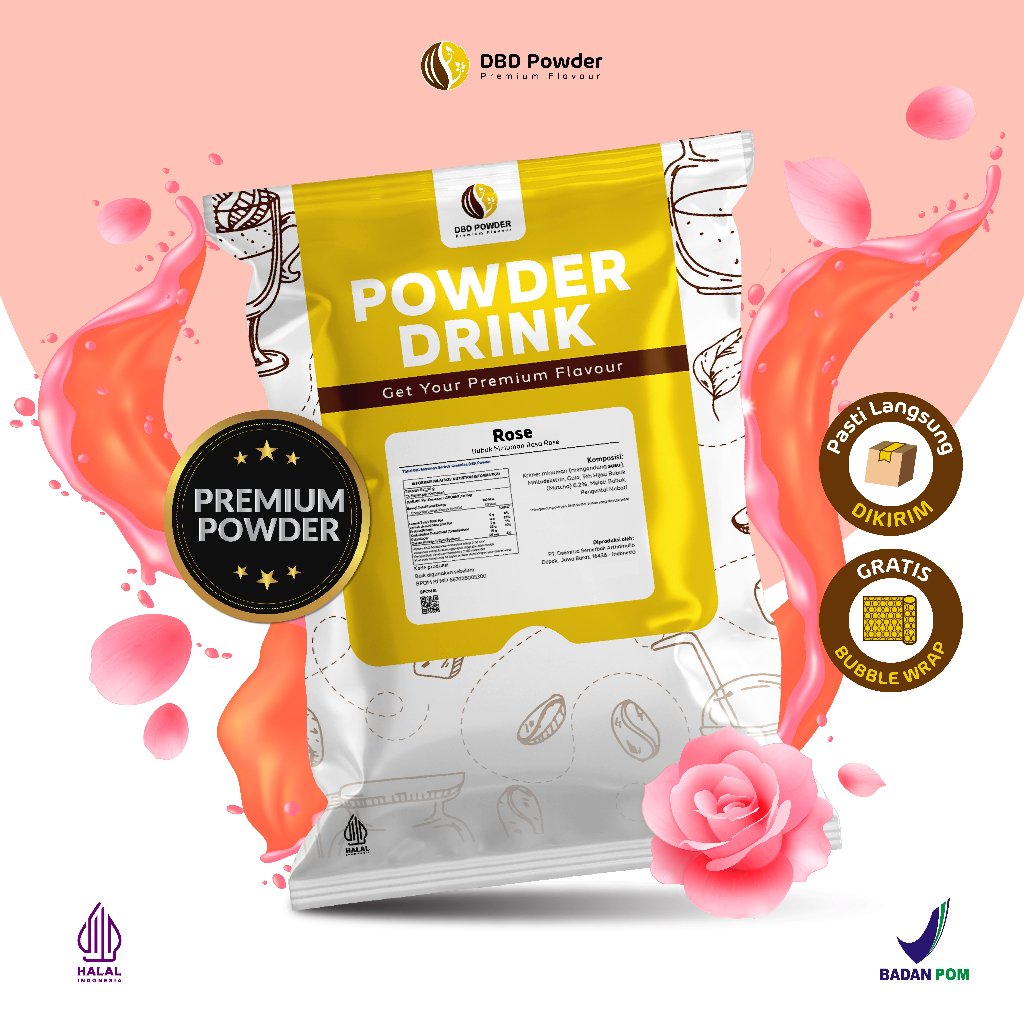 

Bubuk Minuman Rose Latte