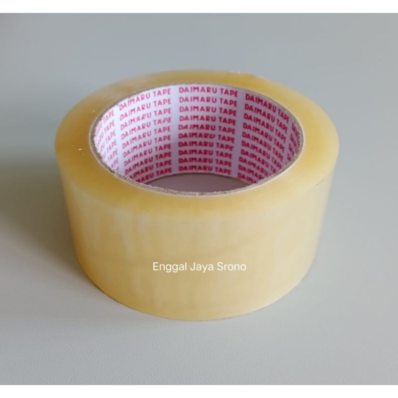 

Daimaru lakban isolasi selotip besar bening 4.5cm