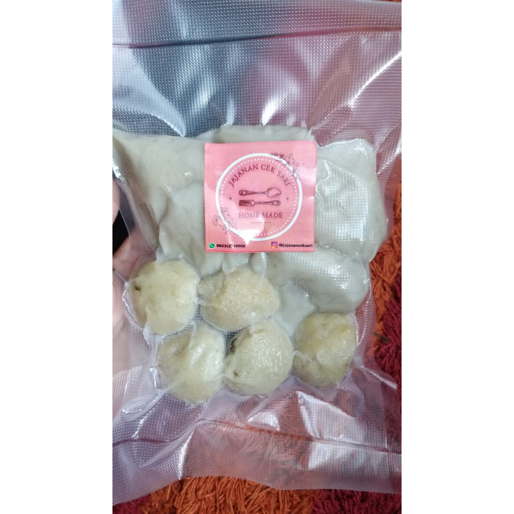 

pempek telur & adaan free cuko khas palembang