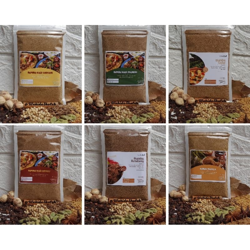

READY✅Bumbu dasar nasi kebuli untuk 1kg beras Bumbu inti Kebuli briyani Bumbu kering bubuk biryani bubuk gule non msg