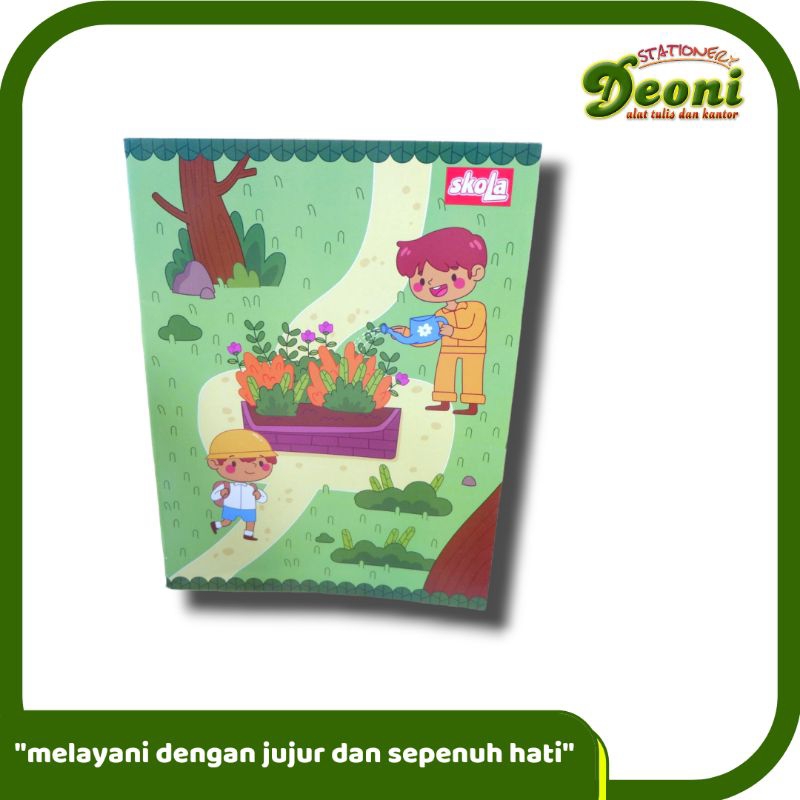

SKOLA Buku Tulis 38 Lembar ( 1 Pack / 10 Buku )