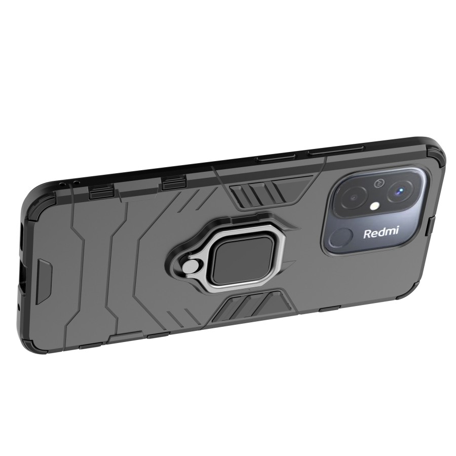 REDMI 12C CASE HYBRID RING PANTHER COVER ARMOR TPU SOFTCASE