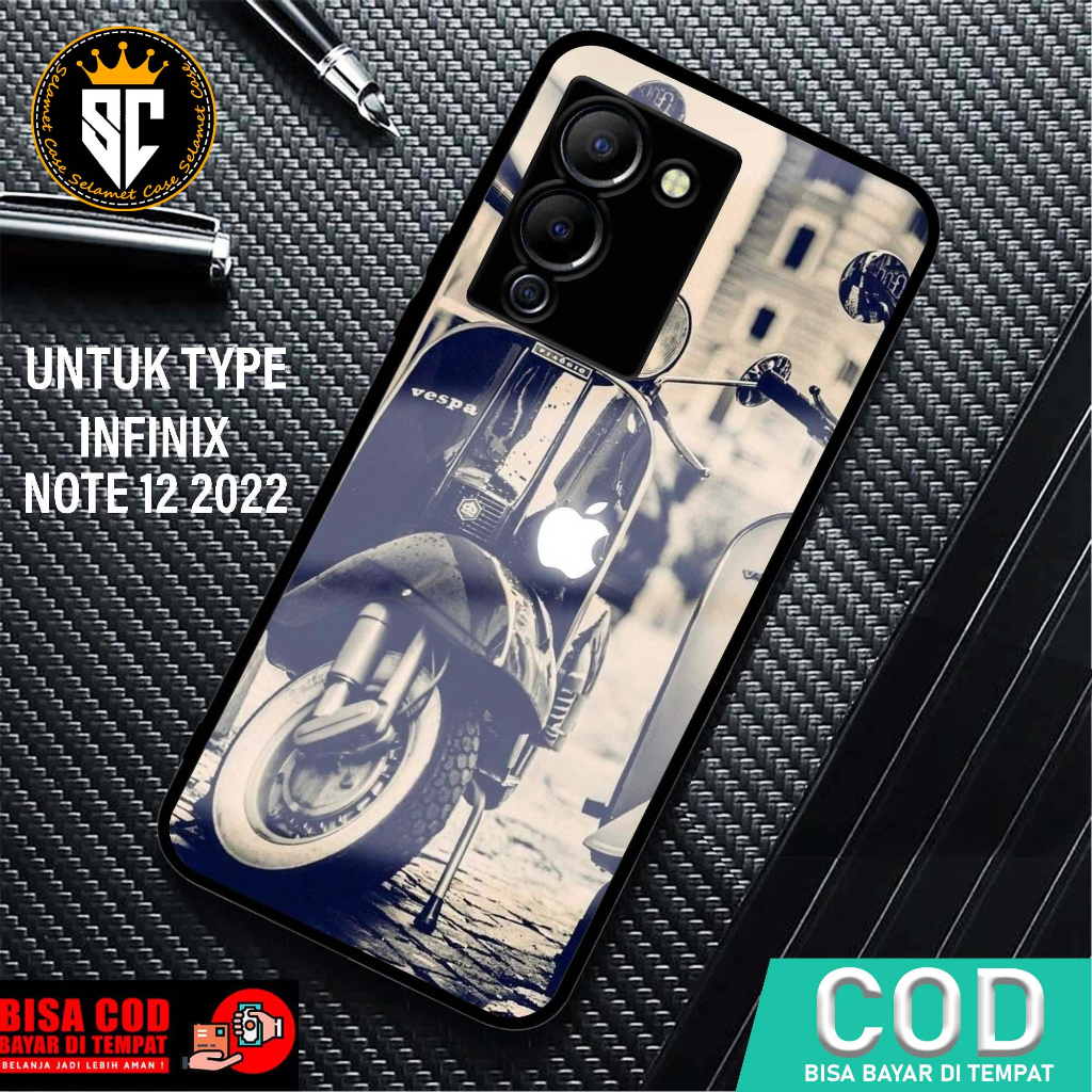 Case Infinix Note 12 2022 Selamet Case [Vspa] Fashion Case hp Infinix - Casing hp Infinix - Silikon 