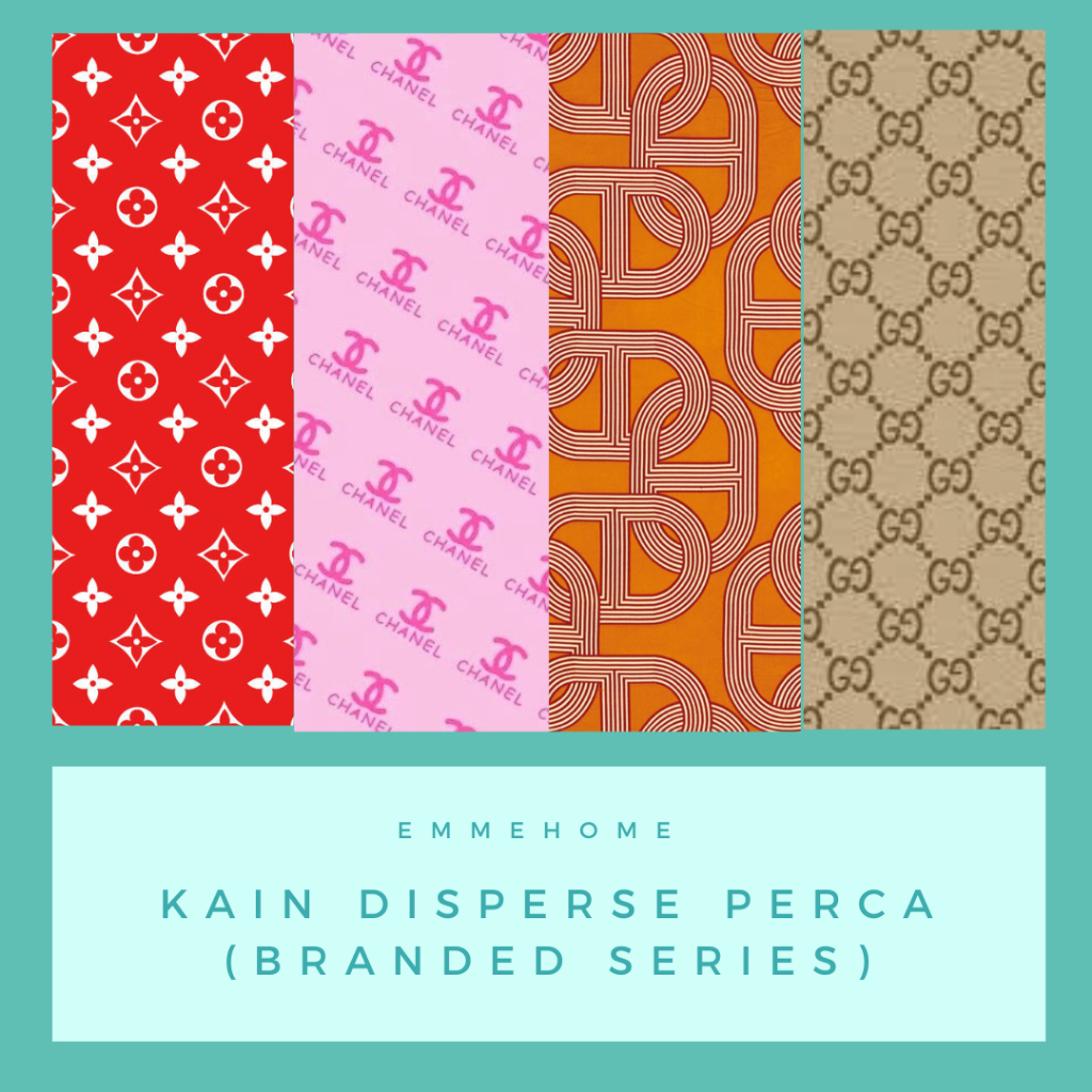 KAIN DISKON MURAH MOTIF BRANDED / KAIN PERCA /POTONGAN HARGA MIRING