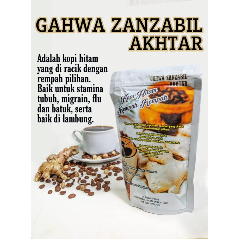 

kopi hitam rempah rempah 250g