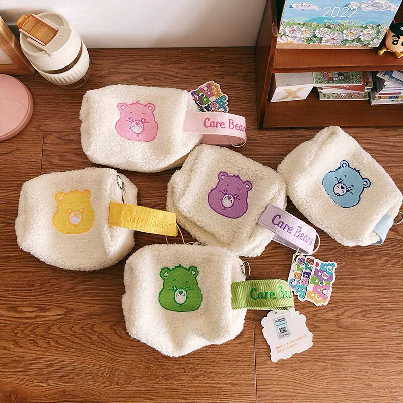 MAKE UP POUCH MAKEUP TRAVEL SERBAGUNA / CELEBRITY BEAR LARGE CAPACITY PENCIL CASE / TEMPAT PENSIL ZIPPER MOTIF BERUANG / POUCH FLURRY CARE BEAR / CARE BEAR PREMIUM POUCH / TEMPAT MAKEUP CARTOON BEAR / AESTHETIC PENCIL CASE