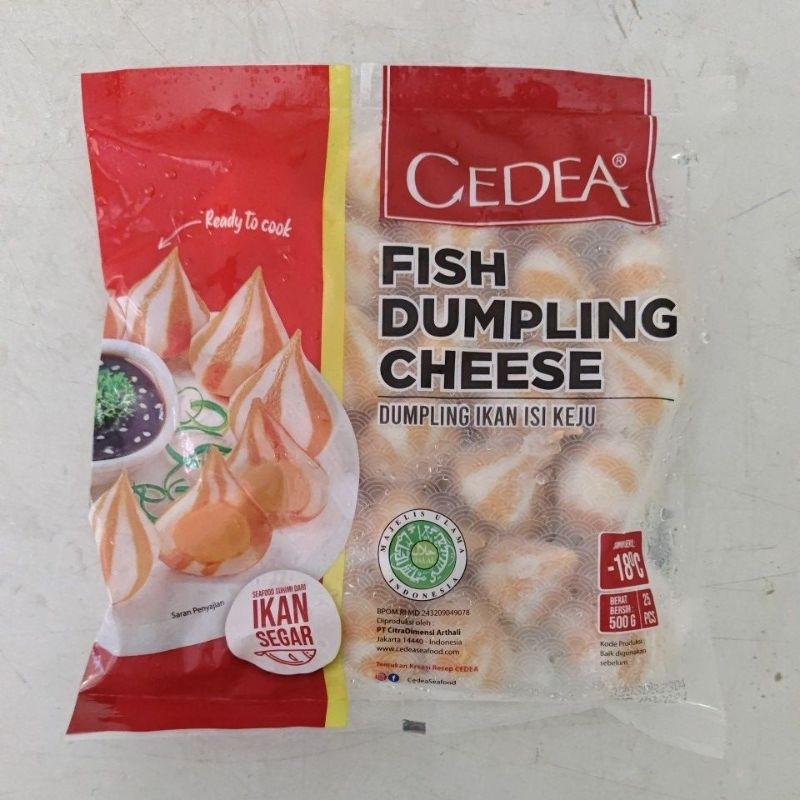 

Cedea Fish Dumpling Cheese 500gr