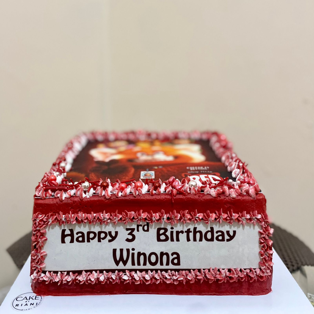 

BIRTHDAY CAKE KUE TART ULANG TAHUN + EDIBLE PRINT COSTUM JAKARTA READY